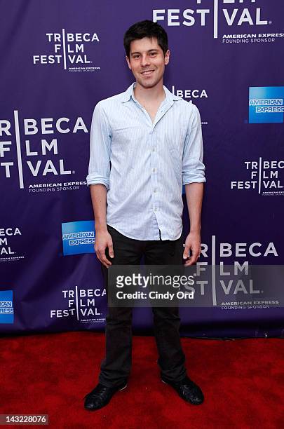 Director John Wikstrom of the film 'Finding Benjaman' attends "Help Wanted" Shorts Program during the 2012 Tribeca Film Festival at the AMC Lowes...