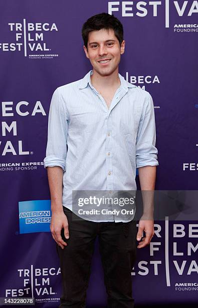 Director John Wikstrom of the film 'Finding Benjaman' attends "Help Wanted" Shorts Program during the 2012 Tribeca Film Festival at the AMC Lowes...