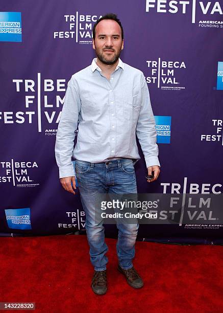 Director Pascui Rivas of the film 'Jean Lewis' attends "Help Wanted" Shorts Program during the 2012 Tribeca Film Festival at the AMC Lowes Village on...