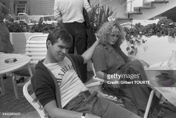 Beverly D'Angelo et Treat Williams lors du Festival de Cannes le 10 mai 1979