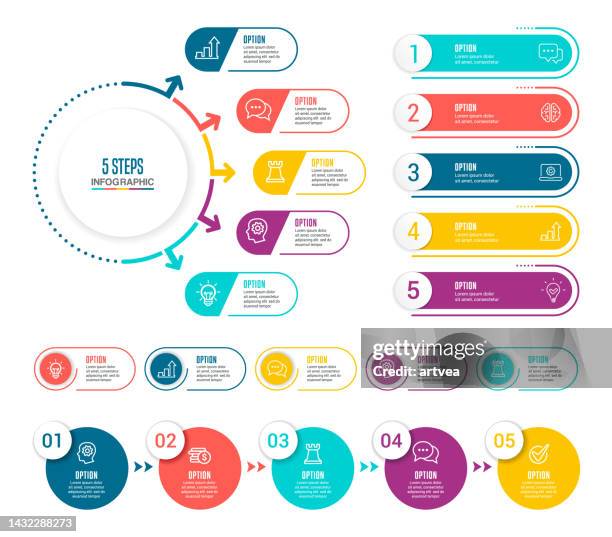 Set Of Infographic Element High-Res Vector Graphic - Getty Images