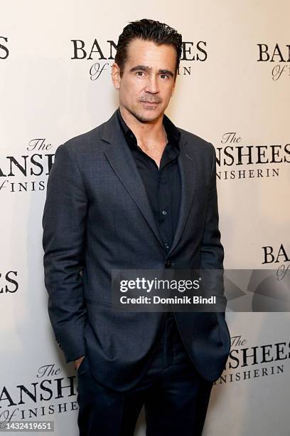 Colin Farrell attends a screening of Searchlight Pictures' "The Banshees Of Inisherin" at DGA Theater on October 10, 2022 in New York City.