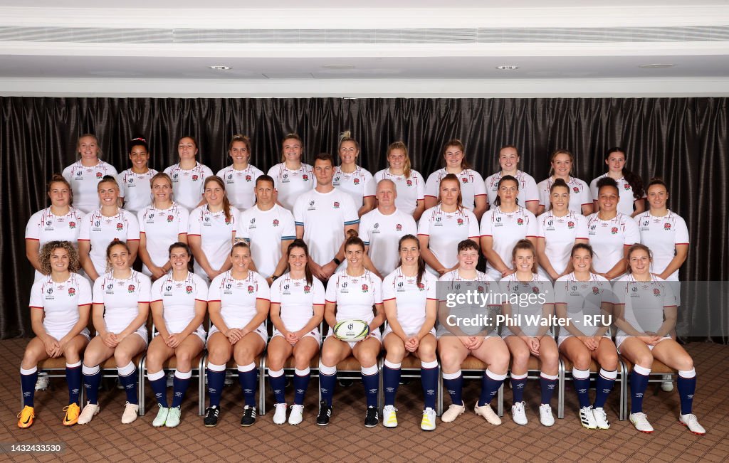England Rugby Roster The England 2021 Rugby World Cup squad poses for a team photo at The ...