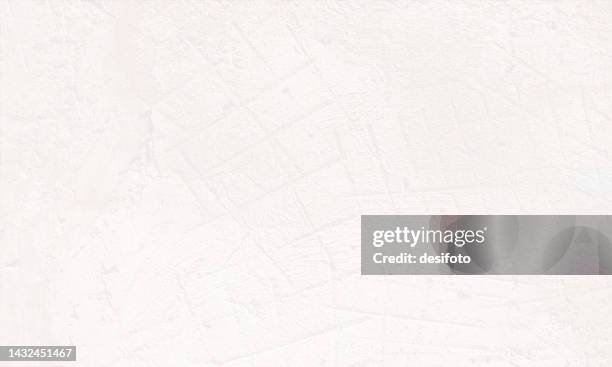 very light cream or white colored blank empty horizontal scratched textured vector backgrounds with abstract texture pattern and scratches all over - plaster wall stock illustrations
