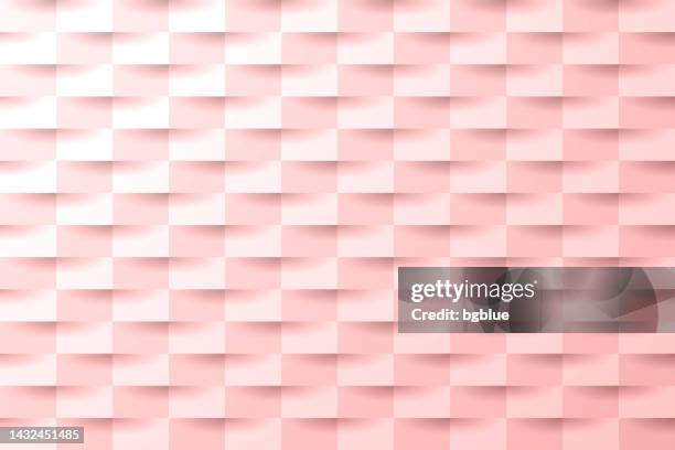 abstract pink background - geometric texture - beige brick stock illustrations