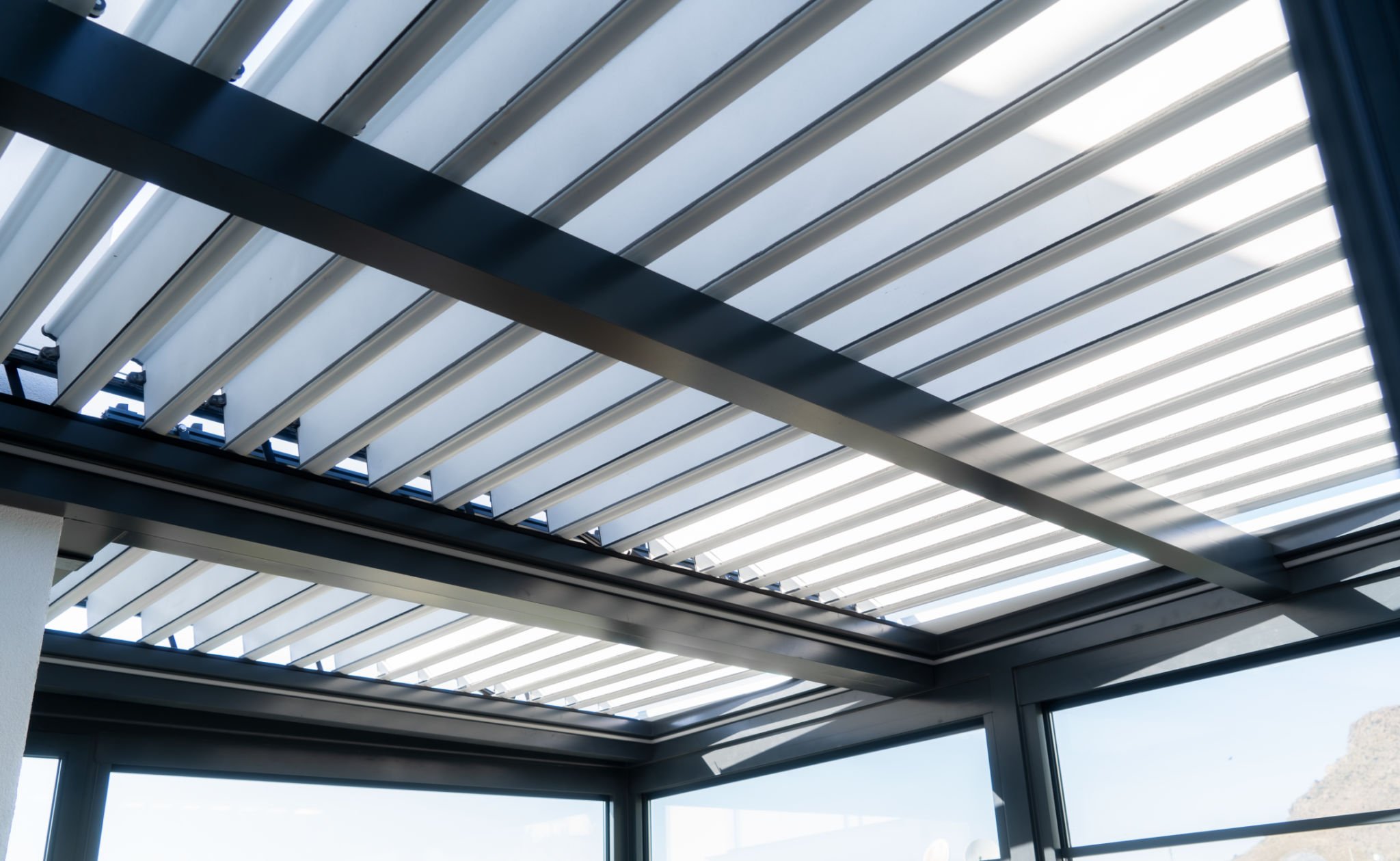louvered roof outdoor