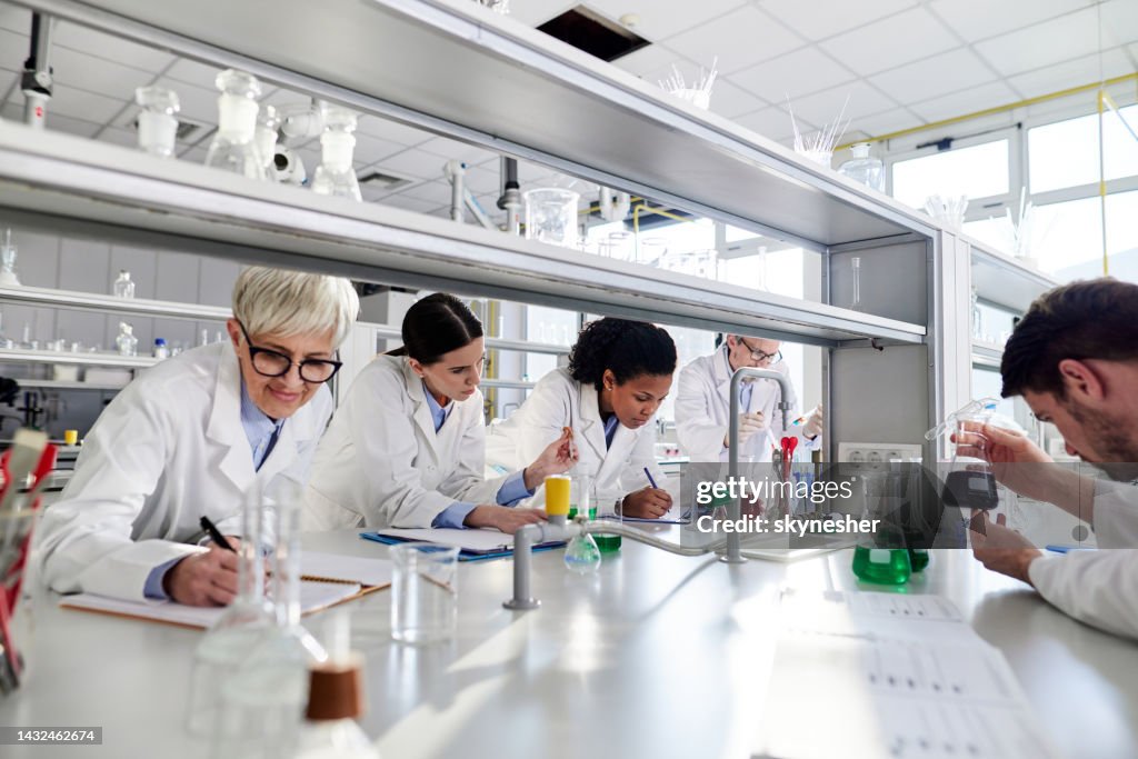 Working Day In Laboratory High-Res Stock Photo - Getty Images