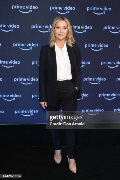 Asher Keddie attends the Prime Video Showcase Event on October 11, 2022 in Sydney, Australia.