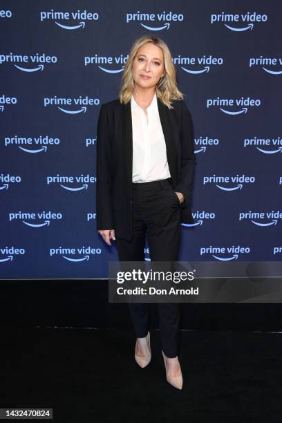 Asher Keddie attends the Prime Video Showcase Event on October 11, 2022 in Sydney, Australia.