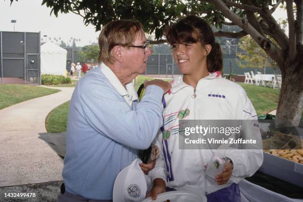 Jennifer Capriati attends the 3rd Annual Nancy Reagan Tennis Tournament to Benefit the Nancy Reagan Foundation at Riviera Tennis Club in Pacific...