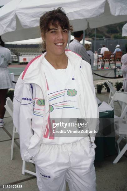 Jennifer Capriati attends the 3rd Annual Nancy Reagan Tennis Tournament to Benefit the Nancy Reagan Foundation at Riviera Tennis Club in Pacific...