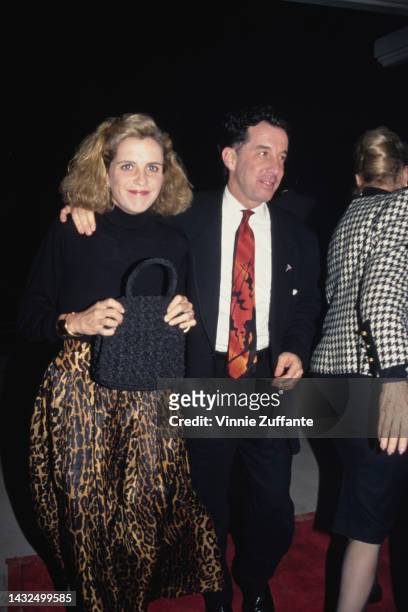 Producer Mark Canton and producer Wendy Finerman attend the "Bram Stoker's Dracula" Hollywood Premiere at the Mann's Chinese Theatre in Hollywood,...