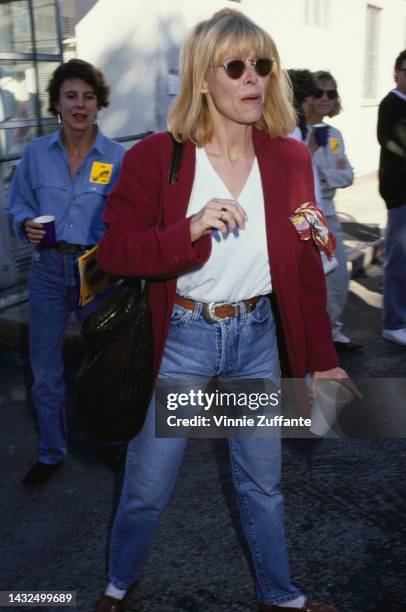 Kate Capshaw attends the Permanent Charities Committee of the Entertainment Industries' Earth Day Walk-A-Thon to Benefit Environment Charities at...