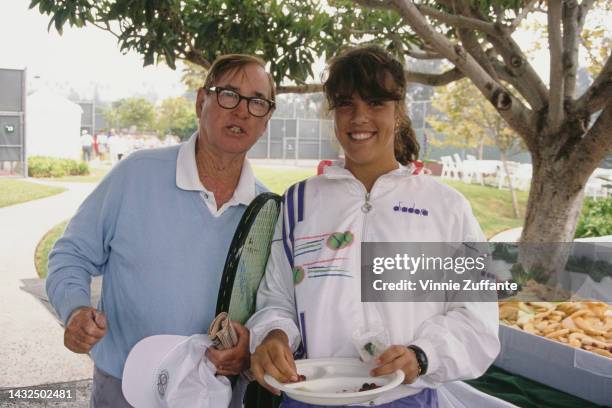 Jennifer Capriati attends the 3rd Annual Nancy Reagan Tennis Tournament to Benefit the Nancy Reagan Foundation at Riviera Tennis Club in Pacific...