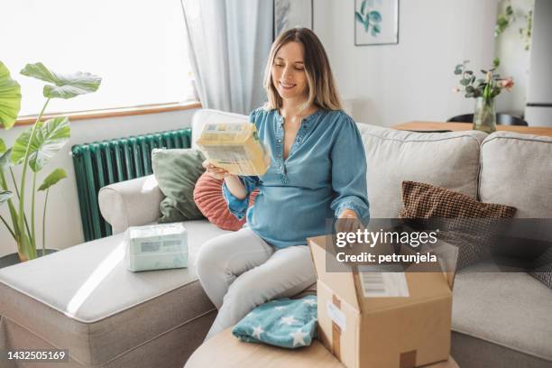 online shopping from home - diaper stock pictures, royalty-free photos & images