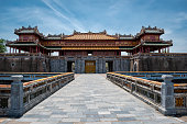 Panoramic view of the Imperial Citadel of Hue.