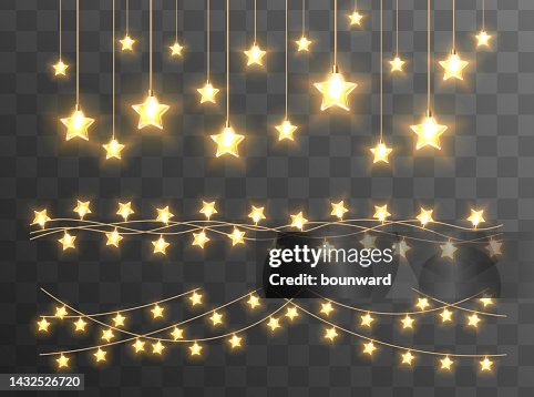66 Christmas Lights Transparent Background Photos and Premium High Res  Pictures - Getty Images