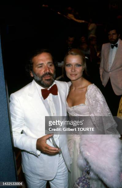 Jean Yanne et Mimi Coutelier, dans les années 1970.