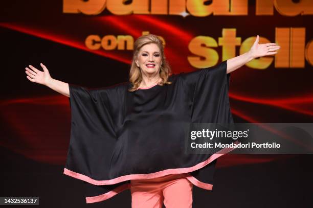 Italian singer Iva Zanicchi participate in the photocall of the transmission Ballando con le stelle at the Rai auditorium of the Foro italco. Rome ,...