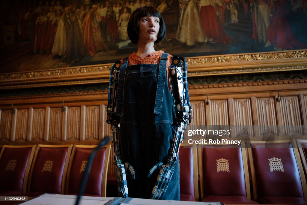 AI-DA Robot Makes Speech To The House Of Lords