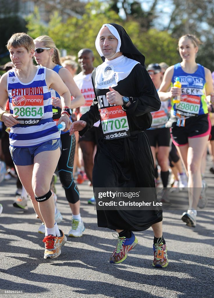 Virgin London Marathon 2012