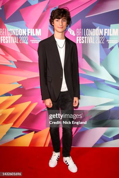 Nizar Alani attends the "Nezouh" UK Premiere during the 66th BFI London Film Festival at the Curzon Soho on October 11, 2022 in London, England.