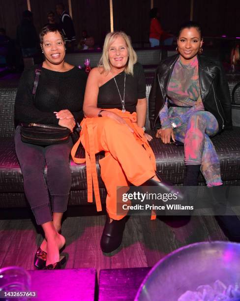 Sue Hrib attends Celebration of Black Culture at Republic Lounge on October 6, 2022 in Atlanta, Georgia.