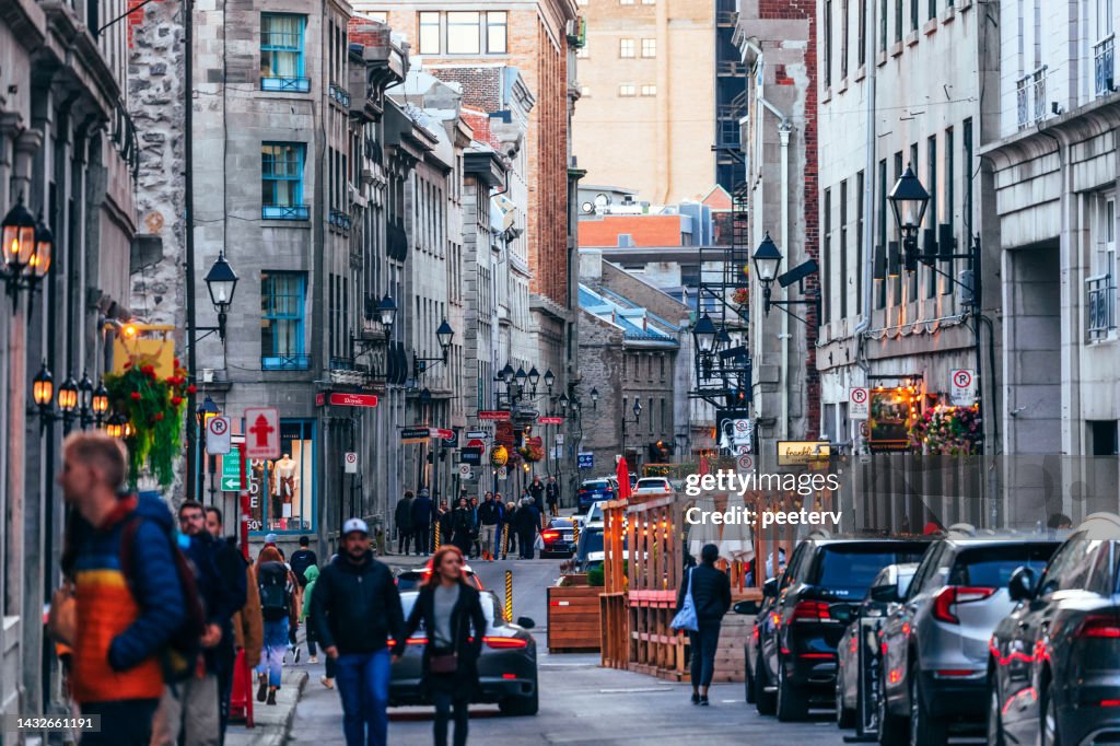 Old Montreal evening