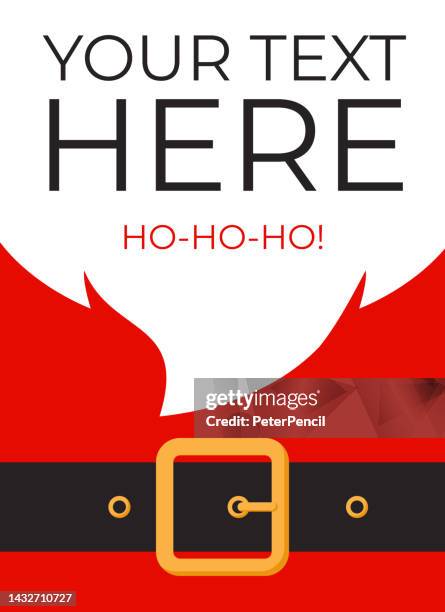 ilustraciones, imágenes clip art, dibujos animados e iconos de stock de postal de navidad. espacio para la copia. su texto aquí. banner de mensaje. - christmas letter