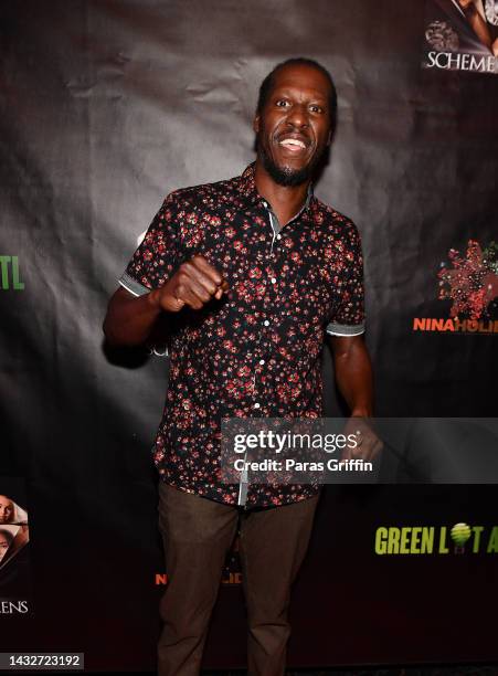 Actor Jason Louder attends the Atlanta screening of "Scheme Queens" at Regal Atlantic Station on October 11, 2022 in Atlanta, Georgia.