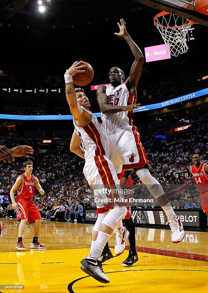 Houston Rockets v Miami Heat