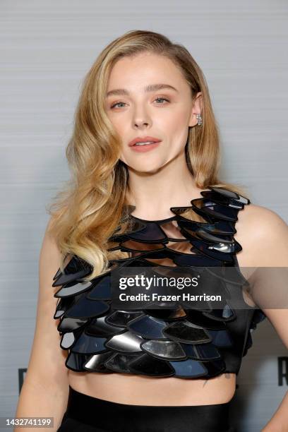 Chloë Grace Moretz attends Prime Video's "The Peripheral" Premiere at The Theatre at Ace Hotel on October 11, 2022 in Los Angeles, California.