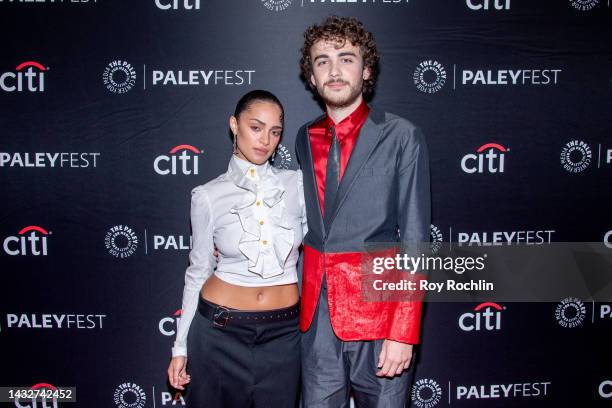 Luna Blaise and Ty Doran attend the "Manifest" season 4 screening during the 2022 PaleyFest NY at Paley Museum on October 11, 2022 in New York City.