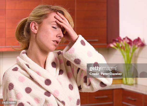 21 year old with fever or headache - year long stock pictures, royalty-free photos & images