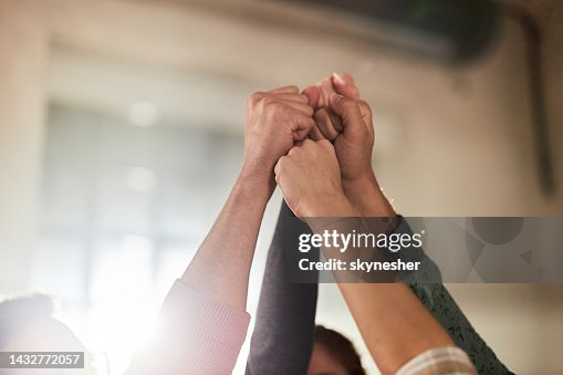 Raise your fists in unity! Raise your fists in unity!