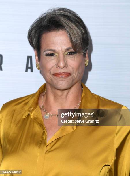 Alexandra Billings arrives at the Prime Video's "The Peripheral" Premiere at The Theatre at Ace Hotel on October 11, 2022 in Los Angeles, California.