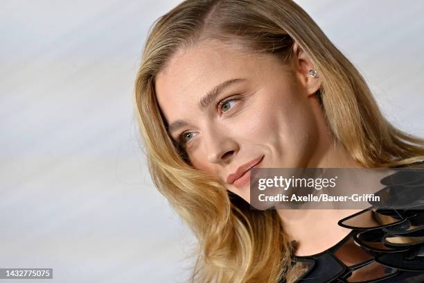 Chloë Grace Moretz attends Prime Video's "The Peripheral" Premiere at The Theatre at Ace Hotel on October 11, 2022 in Los Angeles, California.