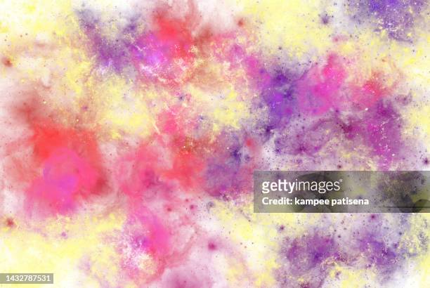 acrylic painterly abstract background - action painting stock-fotos und bilder