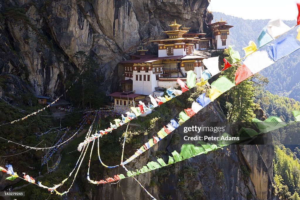 Taktsang Dzong or Tiger's Nest, Paro, Bhutan