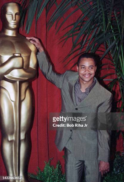 Cuba Gooding Jr. Arrives at the Oscar Luncheon at Beverly Hilton Hotel, March 12, 1997 in Beverly Hills, California.