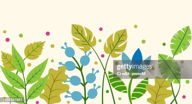 floral background . - tulip background stock illustrations