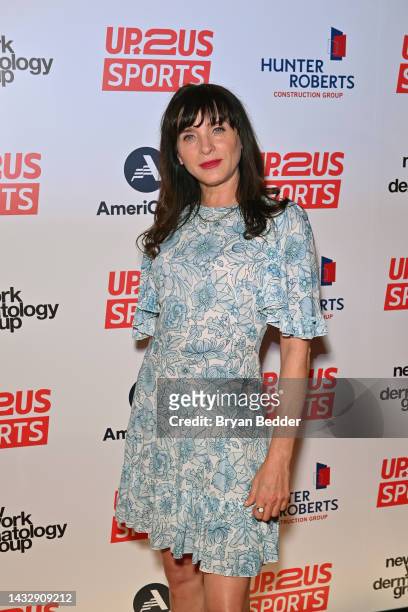 Michele Hicks attends Up2Us Sports 2022 Gala at Classic Car Club on October 11, 2022 in New York City.