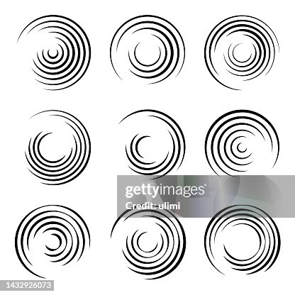 Swirl circular patterns Swirl circular patterns