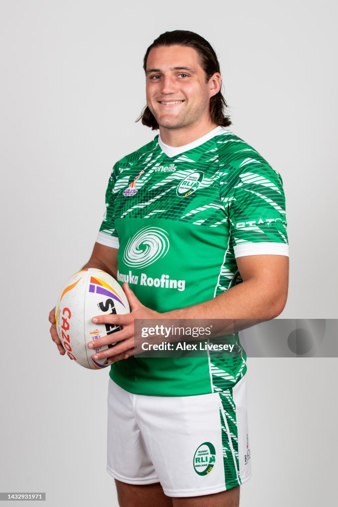 Liam Butler Rugby Liam Byrne of Ireland poses for a photo during the Ireland Rugby ...