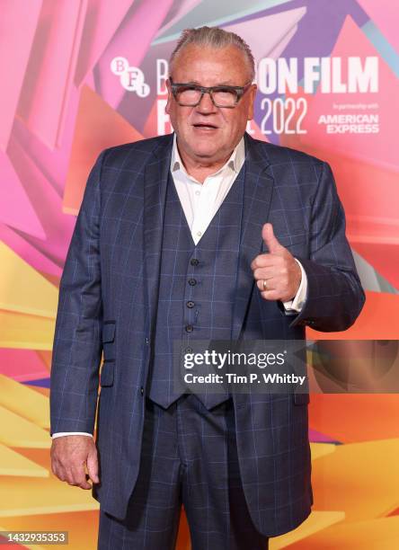 Ray Winstone attends the "Nil By Mouth" Special Presentation during the 66th BFI London Film Festival at the BFI Southbank on October 12, 2022 in...