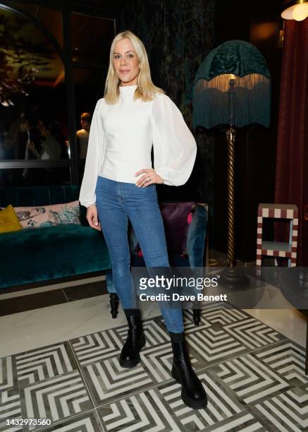 Kate Lawler attends The Other House South Kensington launch party at The Other House on October 12, 2022 in London, England.