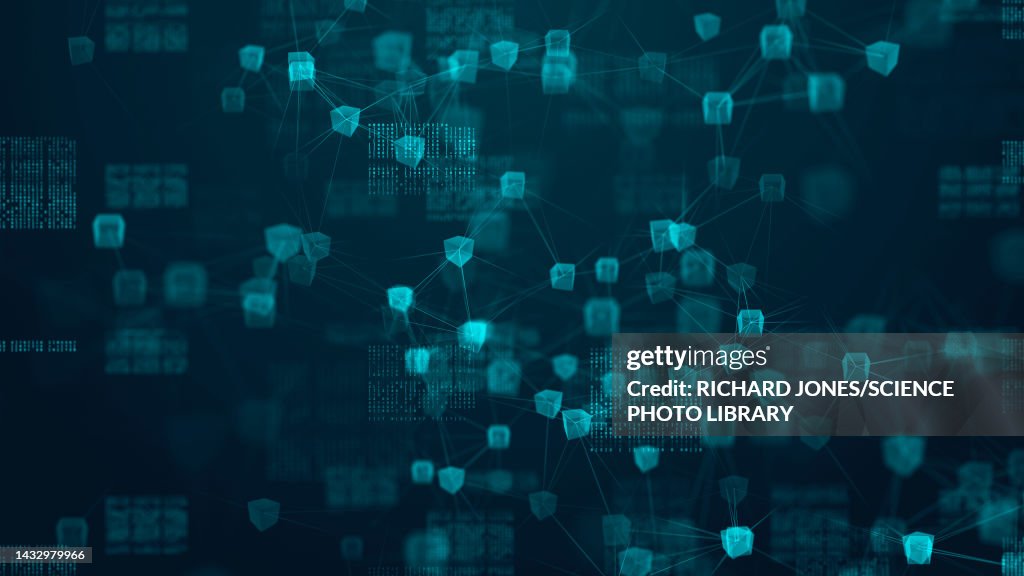Non-fungible token (NFT), conceptual illustration