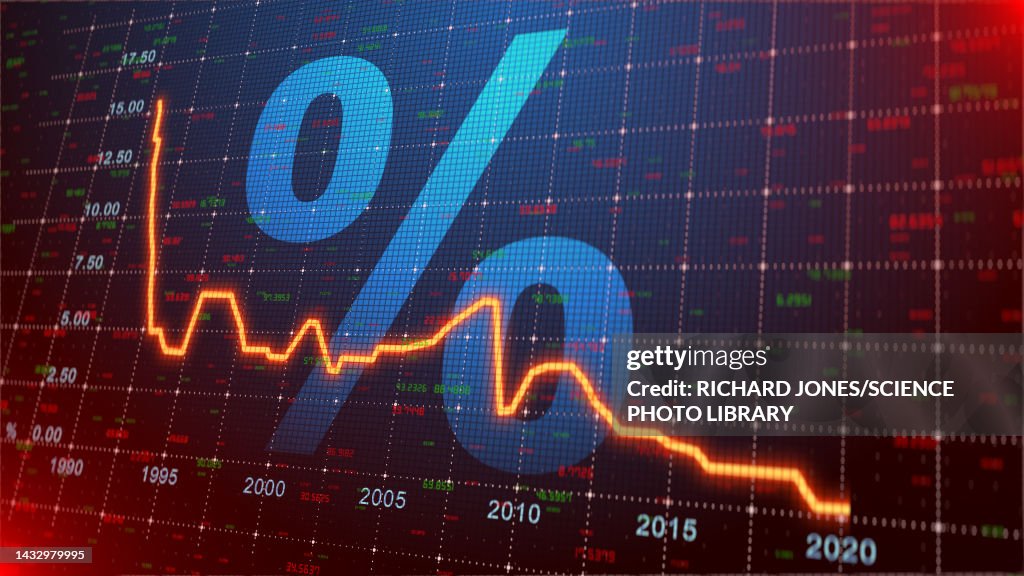 Interest Rates Chart Illustration High-Res Vector Graphic - Getty Images