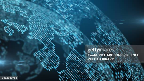 the internet of things, illustration - plexus stock illustrations
