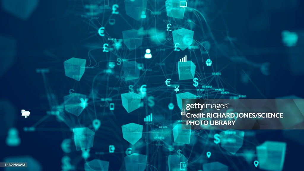 Decentralised finance, illustration